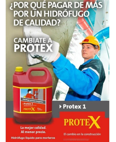 Hidrofugo Químico Inorgánico Protex 1 Tambor 200kg 1