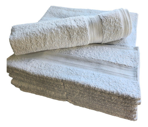 Guarda Algodón Toallas *Pack X 5 Unid* Blancas Ideal Pelu/barb/spa 80x43cm 0