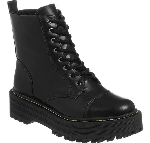 Amorelle Bota Femenina Tractorada Plataforma Lumiss Colores 0