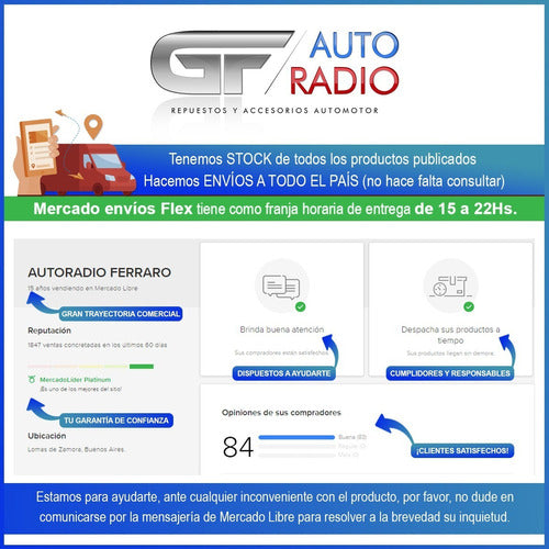 GF Electroventilador Para V.w Fox/Suran Chico 4