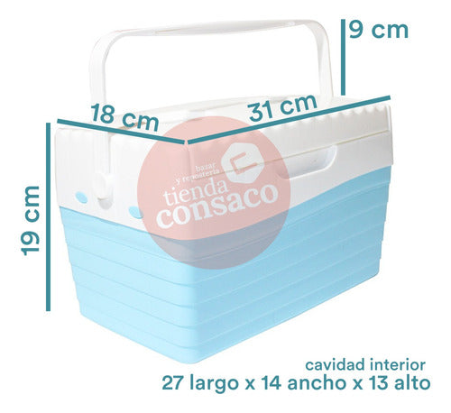 Consaco Lunch Box 6 Liters Portable Cooler 2