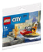 Lego Fire Rescue Water City Set with Boat and Original Febo Accessory 0