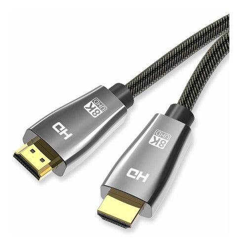 Cabledeconn 8K HDMI Cable UHD HDR 8K(7680x4320) High Speed 48Gbps 8K****60Hz 4K****120Hz HDCP2.2 HDR EARC 3D HDMI Cable 0