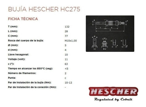 Bujías Precalentamiento Para Chevrolet Astra Vectra 2.0 Tdi 2