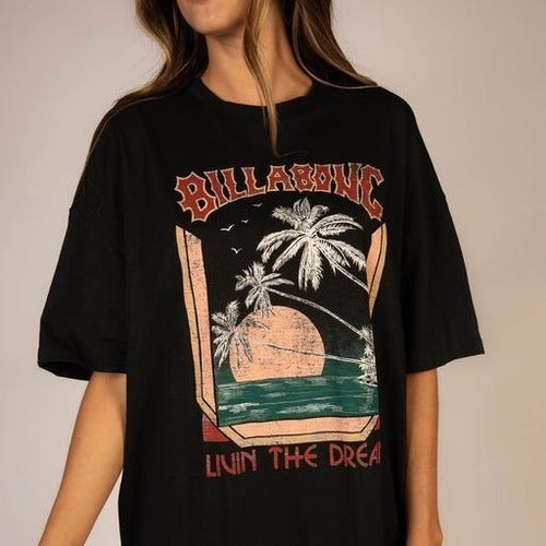 Billabong Remera De Mujer Living The Dream 12127009 Cne 1