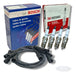 Kit Spark Plug Cables + 4 Spark Plugs Ford Taunus 2.0 2.3 All Models 0