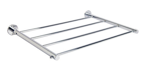 Rinnovo Simple Towel Rack - Chrome Bronze 0