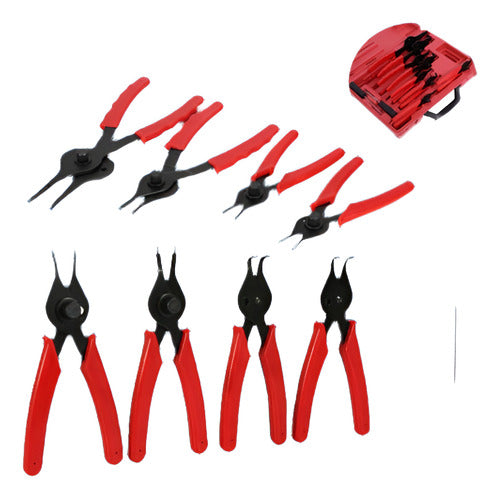 Automotriz Snap Circlip Pliers 11pc Set Tool 0