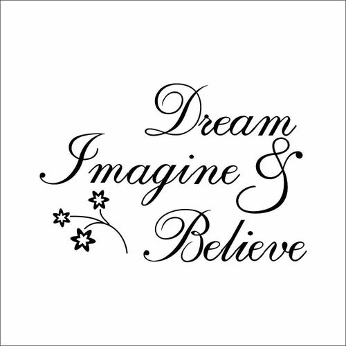 Witkey Dream Imagina Sticker Decoración Pared 3