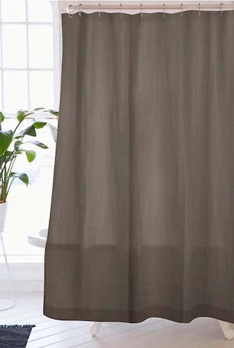 Heavy Tusor Fabric Shower Curtain 10