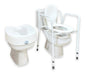 Romano Eleva Inodoro Hierro Respaldo + Elevador Bidet 12cm Ajuste 0