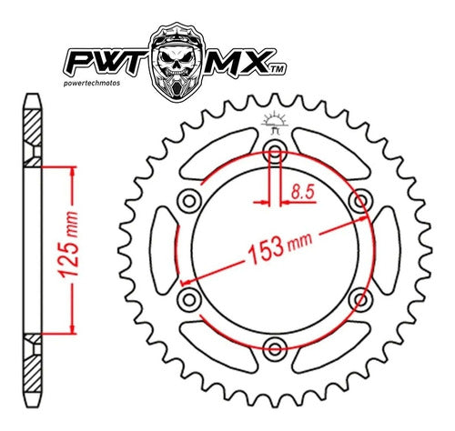 Supersprox Corona Acero Beta 350 Rr 13 - 20 / 400 Rr 13 - 16 2