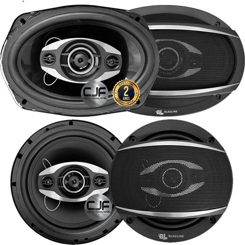 Blauline Combo Speakers 2 Door 6 + 2 6x9 Cjf 0