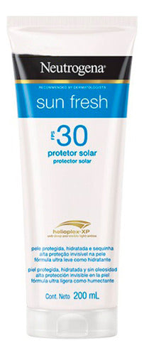 Neutrogena Sun Fresh Protector Solar Crema Fps 30 200ml 0