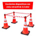 Traffic Cone Devices with 3.5m Retractable Tape 2