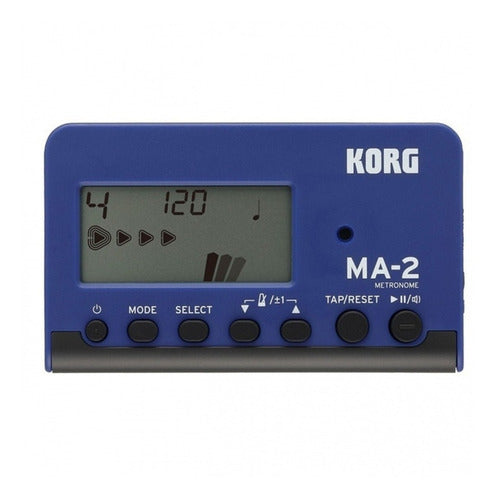 Korg Digital Metronome MA-2 Blue Black 0