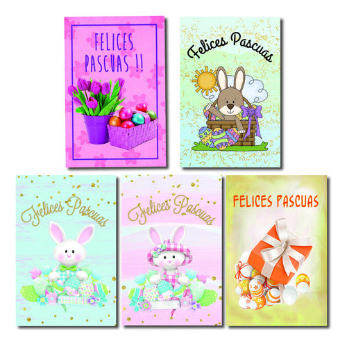 Tarjetas De Pascuas - Kit Imprimible 0