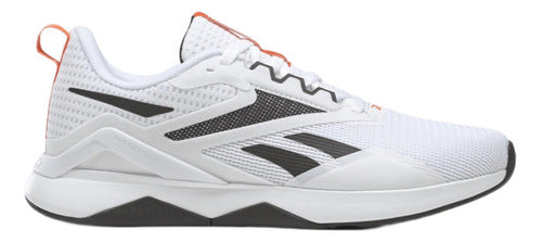 Reebok Zapatillas Nano Tr 2.0 Blanco Gris Naranja 1