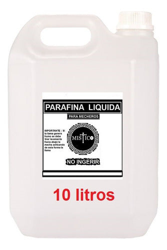 MISTICO DESIGN Liquid Paraffin Lamp Oil X 10 Liters 0