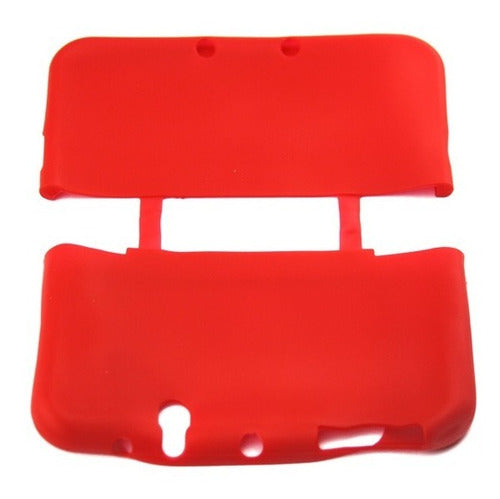 Generic Silicone Protector Case for Nintendo New 3DS XL - Red 1