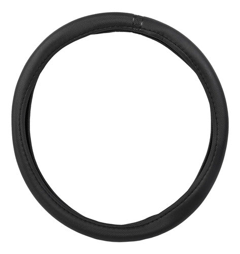 Universal PVC Black 38cm Oregon Steering Wheel Cover 1