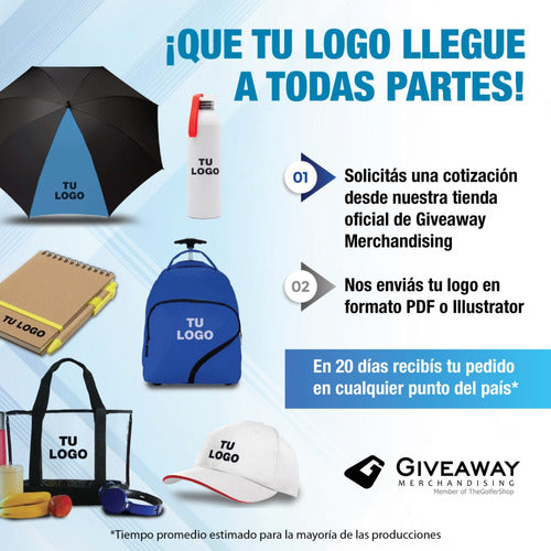 Generic Necessaire Con Cierre Y Base - Opción Con Tu Logo | Giveaway 6