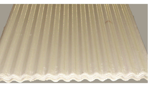 Translucent Plastic Corrugated Sheet | 1.10 x 5.5 Meters 1