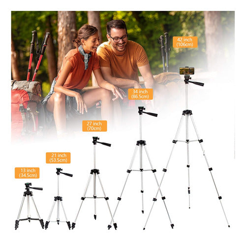 Professional Aluminum Camera Support Monopod Tripod 2