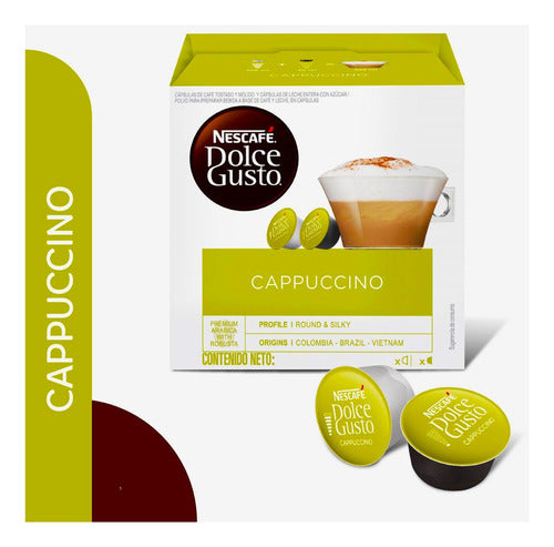 Cápsulas Dolce Gusto Cappuccino X1 Caja 0