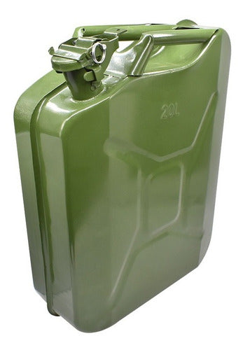 Bidón Metálico 20 L Verde Militar Lh-944 0