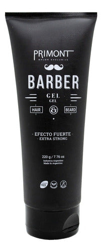 Kit Primont Barber Pelo Barba Shampoo + Acond + Serum + Gel 1