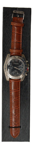 Relógio De Pulso Terner Brown F Watch 0