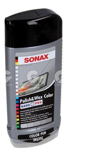 Sonax Abrillantador Cera Nano Pro Pintura Gris 0