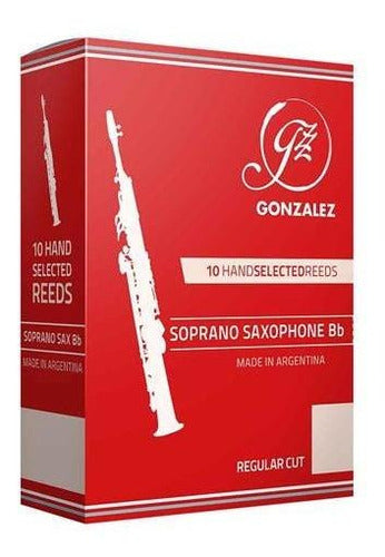 Cañas Saxo Soprano Rc Dureza N°2 Pack X 3 Unidades Gonzalez 0