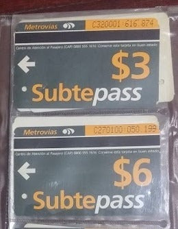 Subtepass $ 3 // $ 6 0