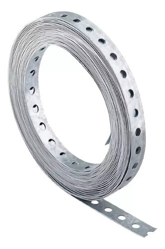 Fischer Cinta Perforada Fleje Galvanizada Montaje 12 Mm X 5 Mts 0