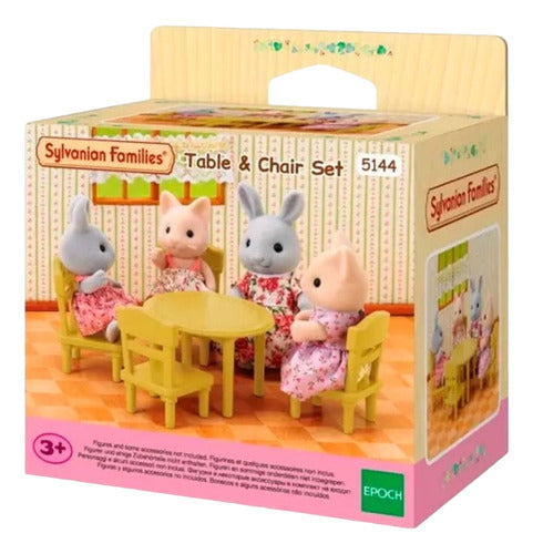 Sylvanian Families Accessories Table and Chairs Set +3 Years 0