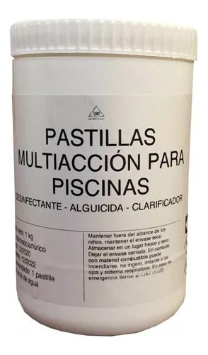 TORT Pastillas Piscina Cloro Triple Acción 5 Kg 0