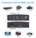 MegaredDX Adaptador Conversor Video Componente Ypbpr A Hdmi - Fac A/B 1