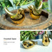 Gulu Gold Bird 2pcs - Small Animal Statues for Home Decoration 3