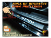 Carbon Fiber Fiat Argo Logo Resin Coated Sill Covers 2