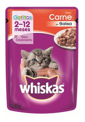 Whiskas Kitten Beef Pouch 0