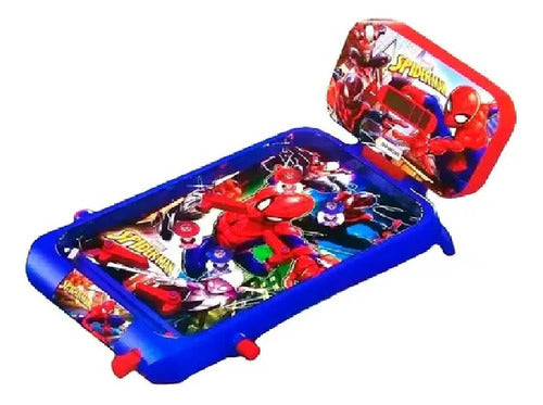 Tapimovil Marvel Super Pinball Spiderman Hombre Araña Luces Y Sonidos 1