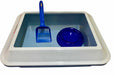 Airampet Birda Sanitary Litter Box with Feeder and Scoop 2