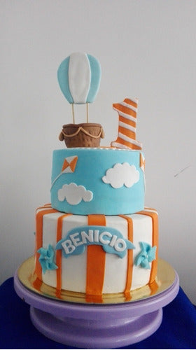 Nutellinna Dulce & Salado: Decorated Cakes (Birthdays, Baptism, Weddings, 15th Birthdays) 6