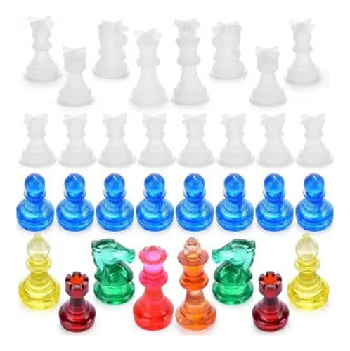 Rebaratoo Silicone Chess Piece Mold for Resin Chocolate 1