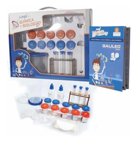 Galileo Chemistry Set Includes Manual with 60 Experiments 0