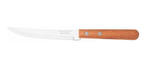Set of 12 Tramontina Dynamic Casa Valente Wood Handle Knives 1