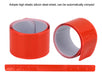 Pulseira Reflexiva De Aço De Silicone Slap Bracelet 5