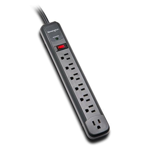 Kensington Guardian 7 Outlet 6 Foot Cord - 540 Joules Premium Surge Protector (K38217NA) 0